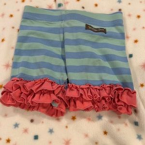 Matilda Jane Stripe Shorties size 2 VGUC